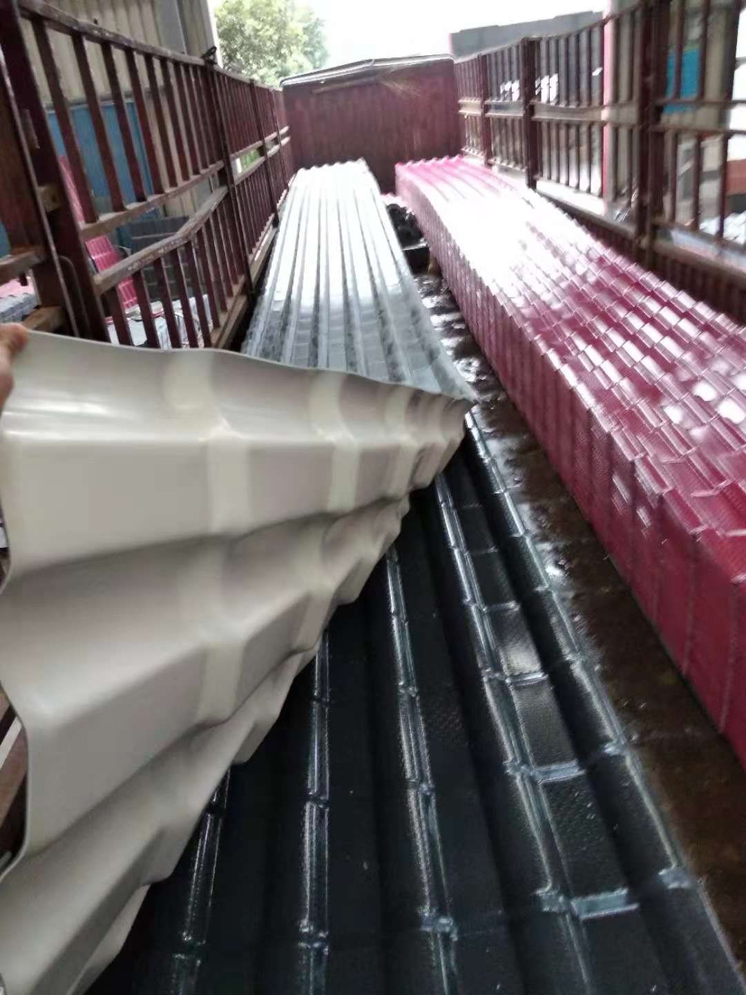 新合成樹脂瓦 新農村 新美景