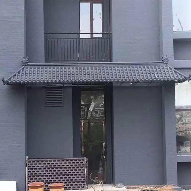 庭院仿古圍墻瓦,室內(nèi)門頭裝飾一體屋檐瓦,中式仿古一體裝飾瓦