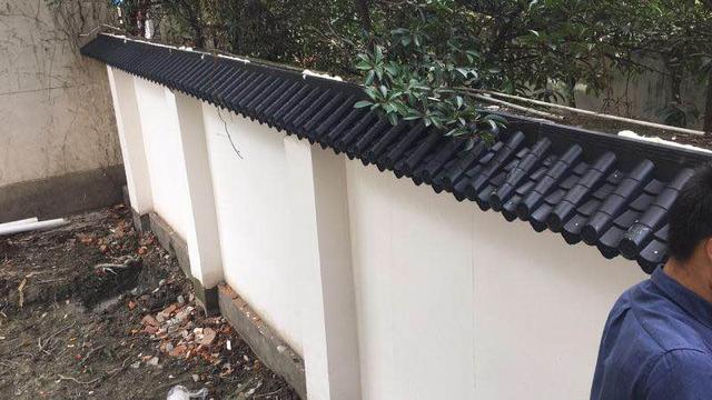 庭院仿古圍墻瓦,室內(nèi)門頭裝飾一體屋檐瓦,中式仿古一體裝飾瓦